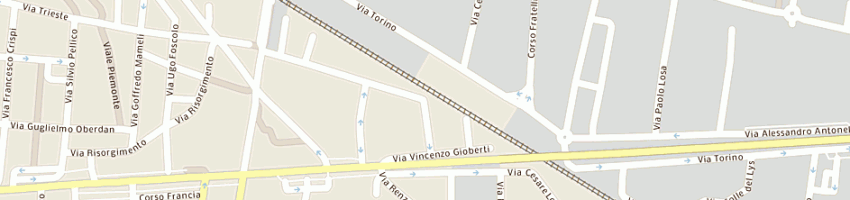 Mappa della impresa gratteri vincenzo a COLLEGNO