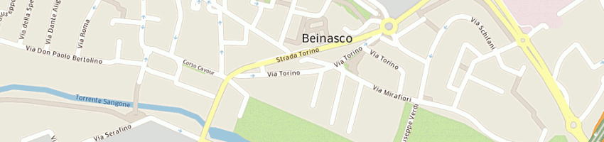 Mappa della impresa print copisteria di amato marisa a BEINASCO