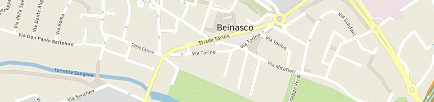 Mappa della impresa martinelli aldo e c (snc) a BEINASCO