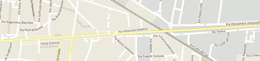Mappa della impresa zampollo carlo a COLLEGNO