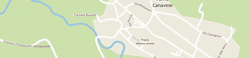 Mappa della impresa berfer (srl) a FORNO CANAVESE