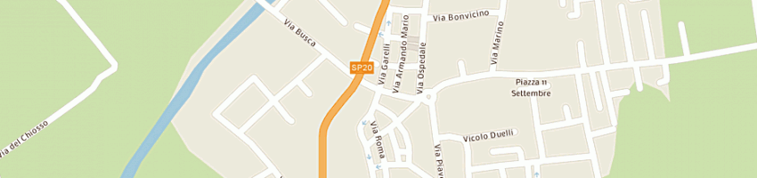 Mappa della impresa villa bonifanti di madala davide e michelotti sandra snc a CENTALLO