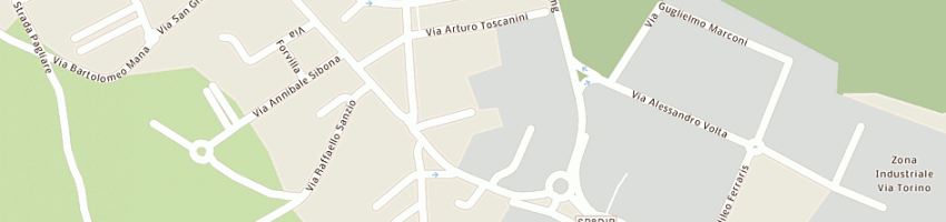 Mappa della impresa mantovani e serazzi (spa) a DRUENTO