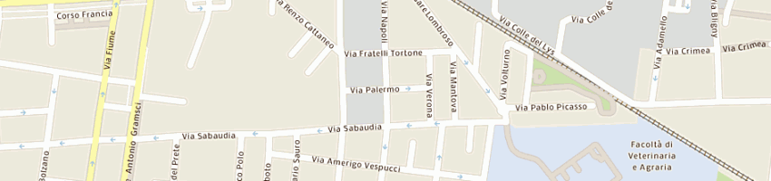 Mappa della impresa alcor (spa) a COLLEGNO