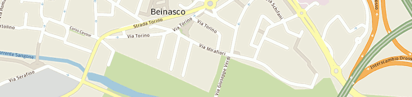 Mappa della impresa falegnameria michele a BEINASCO