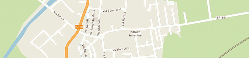 Mappa della impresa mana davide a CENTALLO