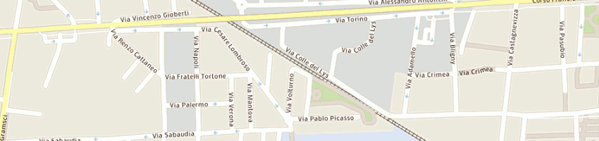 Mappa della impresa acs di di stefano antonietta e c sas a COLLEGNO