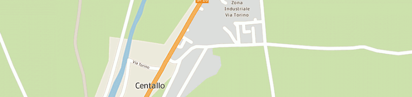 Mappa della impresa torrefazione barale di barale l e c snc a CENTALLO
