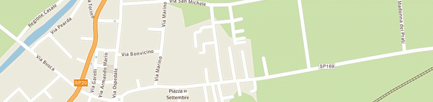 Mappa della impresa dutto pastificio di dutto silvana e c snc a CENTALLO