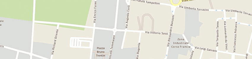 Mappa della impresa dmc di de marco christian e c sas a COLLEGNO