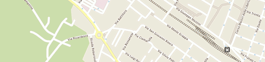 Mappa della impresa chiado' fiorio marco a CIRIE 