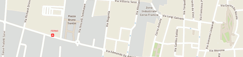 Mappa della impresa catalano maria a COLLEGNO