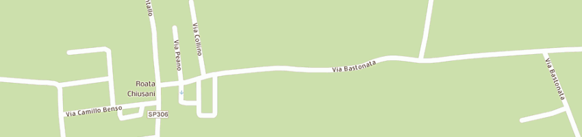 Mappa della impresa peano a CENTALLO