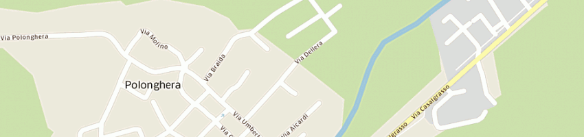 Mappa della impresa osteria la via del sale di d'ambrosio paolo e c snc a POLONGHERA