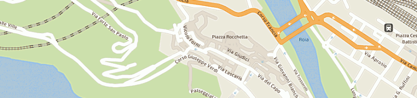 Mappa della impresa lorenzi claudio a VENTIMIGLIA