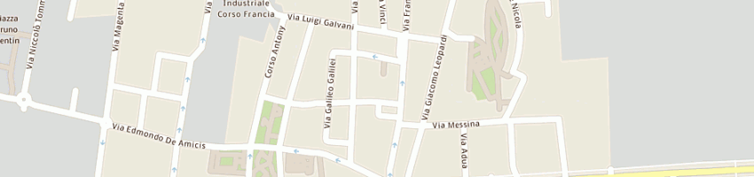 Mappa della impresa parrocchia madonna dei poveri a COLLEGNO