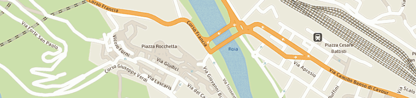 Mappa della impresa chef center di boeri gianfelice e c sas a IMPERIA
