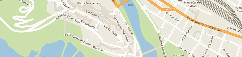 Mappa della impresa mingherlino daniela a VENTIMIGLIA
