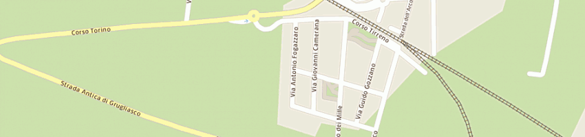 Mappa della impresa gandolfo carlo a GRUGLIASCO