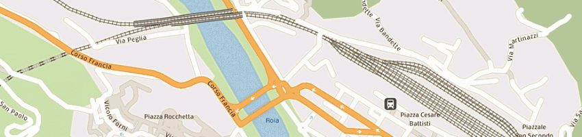 Mappa della impresa vetromec a VENTIMIGLIA
