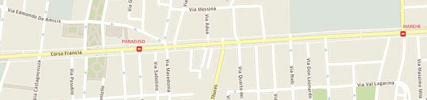 Mappa della impresa hu li hua a TORINO