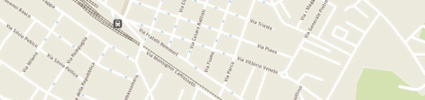 Mappa della impresa caffetteria antonelli a CIRIE 