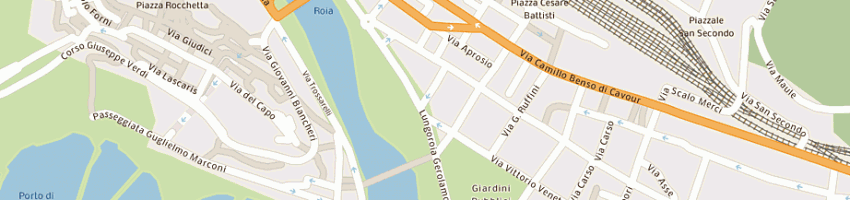 Mappa della impresa matteucci elisa a VENTIMIGLIA