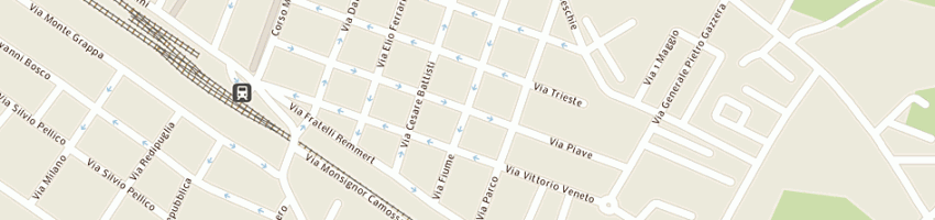 Mappa della impresa guglielmotto elio a CIRIE 