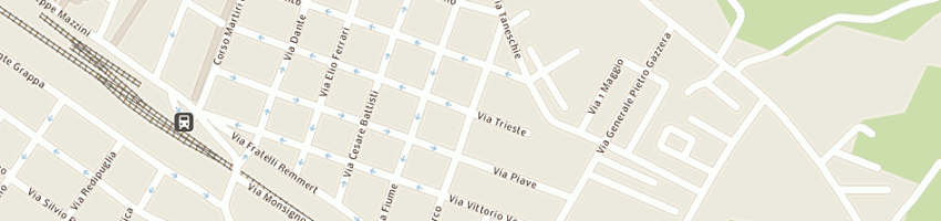 Mappa della impresa istituto g parini srl a CIRIE 
