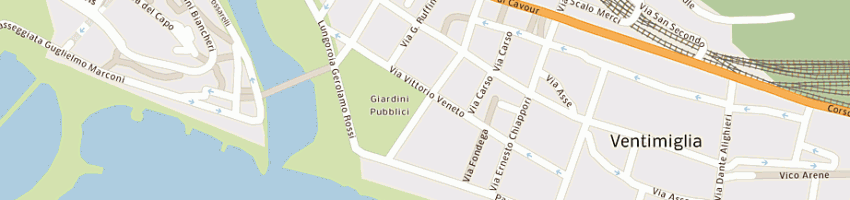 Mappa della impresa barone rocco a VENTIMIGLIA