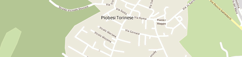 Mappa della impresa cielle snc di rosmino luca e carlo a PIOBESI TORINESE