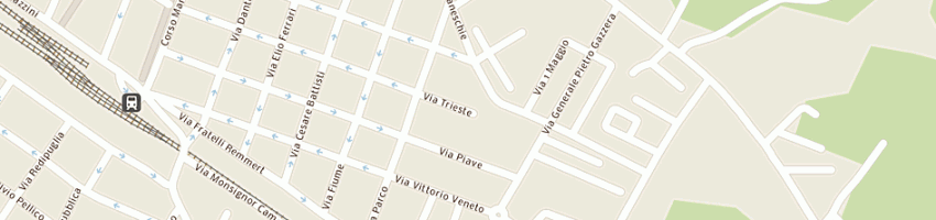 Mappa della impresa fiorina carlo daniele a CIRIE 