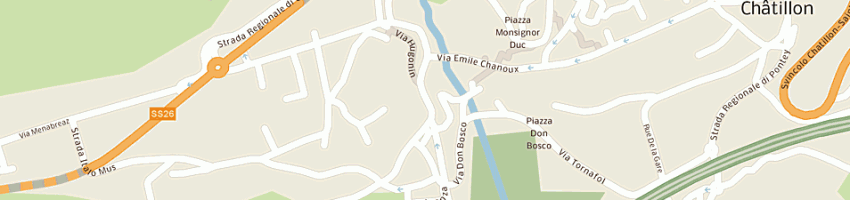 Mappa della impresa madeo erika a CHATILLON