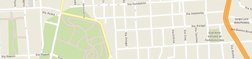 Mappa della impresa iris srl a TORINO