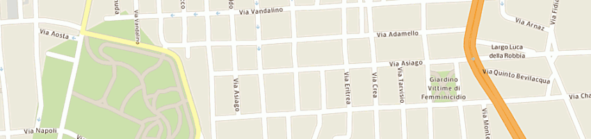 Mappa della impresa bugnano e c (sas) a TORINO