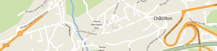 Mappa della impresa asile infantile rigollet a CHATILLON