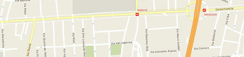 Mappa della impresa sgro' antonino a TORINO