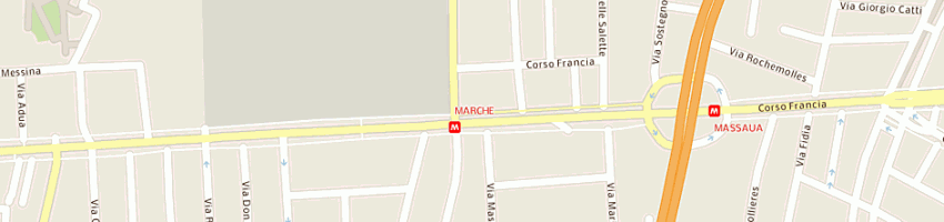 Mappa della impresa gulli' francesca a TORINO