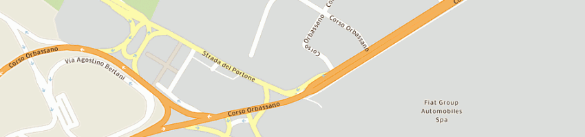 Mappa della impresa ortalda giamil srl a TORINO