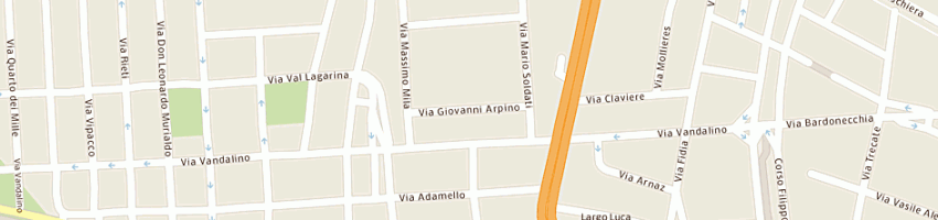Mappa della impresa visual computing srl a TORINO