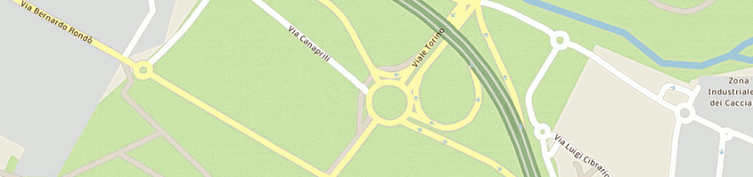 Mappa della impresa ristorante sabaudia snc di pavan silvano e c a NICHELINO