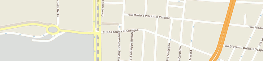 Mappa della impresa carrozzeria sergio snc di di pumpo c e c a TORINO