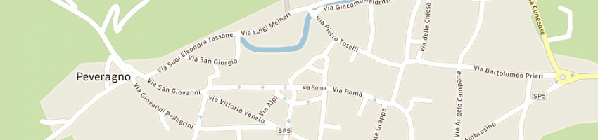 Mappa della impresa 2d di garro donato e dibraganze daniela snc a PEVERAGNO