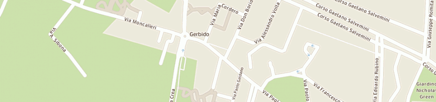Mappa della impresa parrocchia spirito santo a GRUGLIASCO