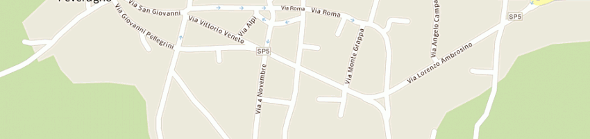 Mappa della impresa macellerie flli cavallo di cavallo p e c snc a PEVERAGNO