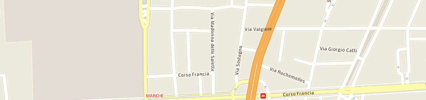 Mappa della impresa vorwerk folletto srl a TORINO