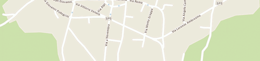 Mappa della impresa pizzeria da walter a PEVERAGNO