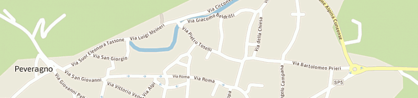 Mappa della impresa dalbesio giorgio a PEVERAGNO