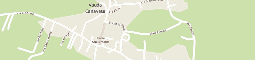 Mappa della impresa omd di data ezio a VAUDA CANAVESE