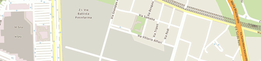 Mappa della impresa poste italiane a GRUGLIASCO